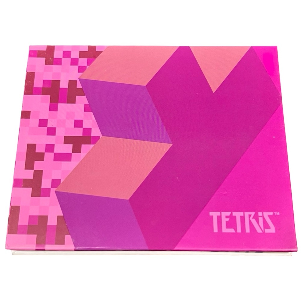 Tetris x Ipsy Block Party 6 Eyeshadow Palette Glitter Silver Pink Blue Purple
